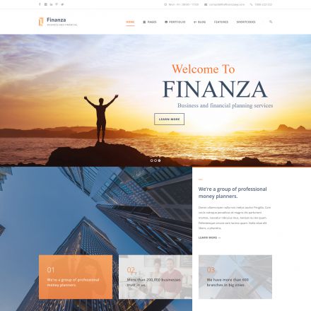 ThemeForest Finanza