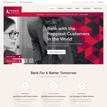 ThemeForest Finbank