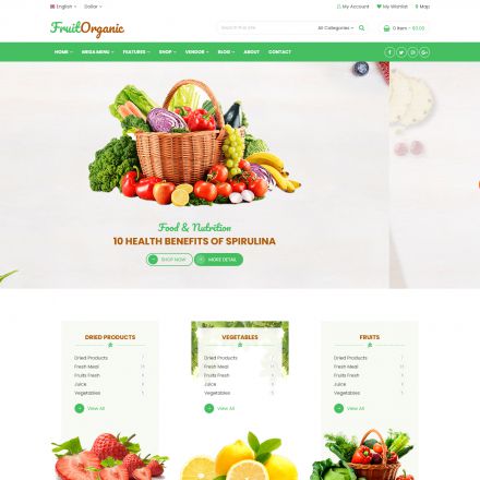 ThemeForest Food Fruit