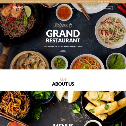 ThemeForest Grand Restaurant