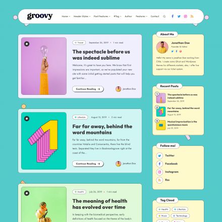 ThemeForest Groovy