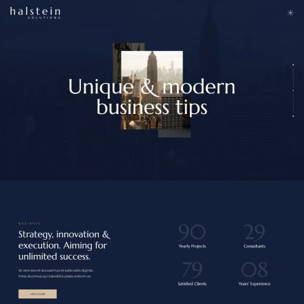 ThemeForest Halstein