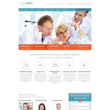 ThemeForest HealthPress