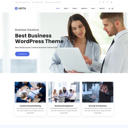 ThemeForest Hepta