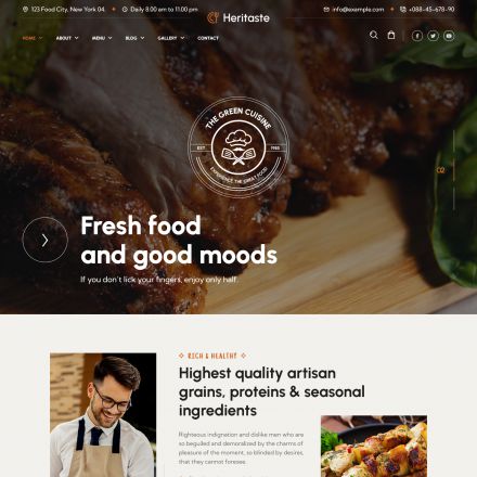 ThemeForest Heritaste