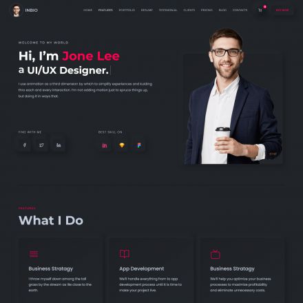 ThemeForest InBio