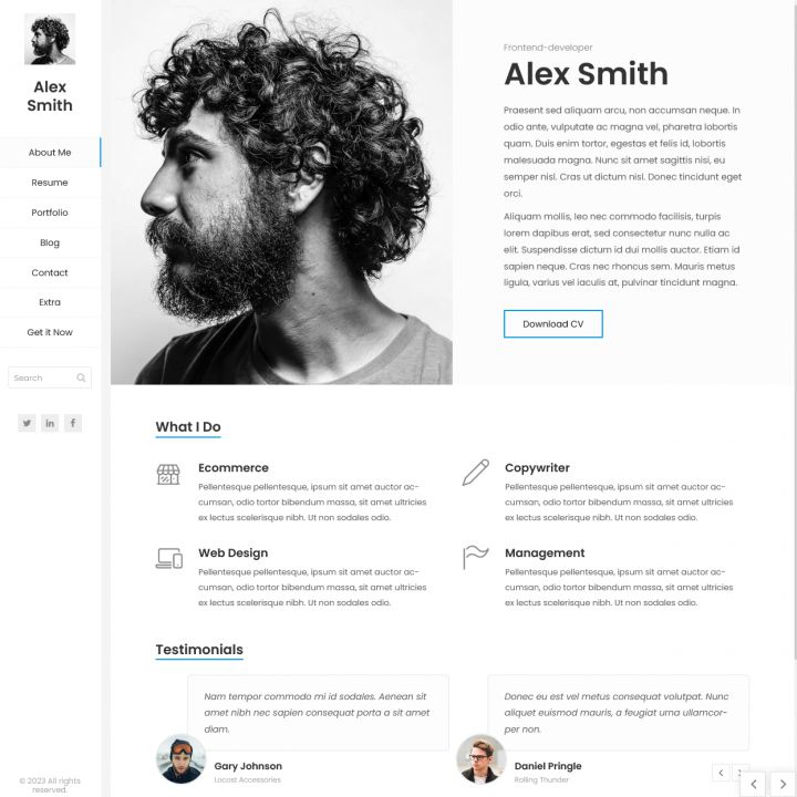 WordPress шаблон ThemeForest Kerge