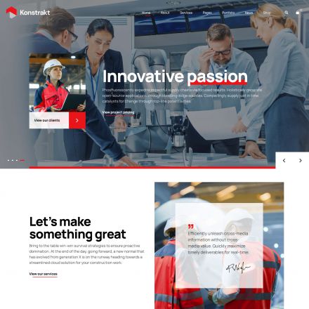 ThemeForest Konstrakt