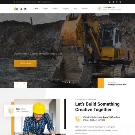 ThemeForest Kontin