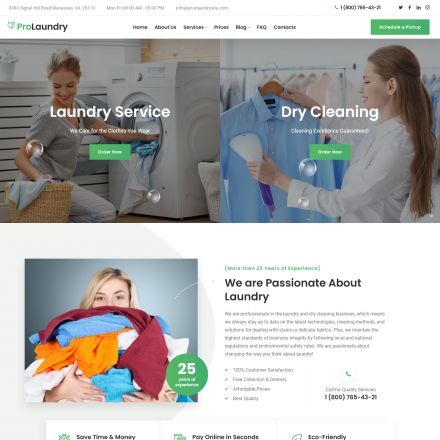 ThemeForest Laundry