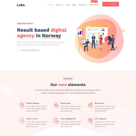 ThemeForest Luke