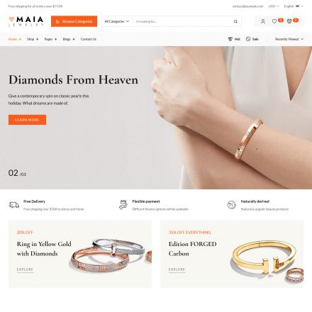 ThemeForest Maia