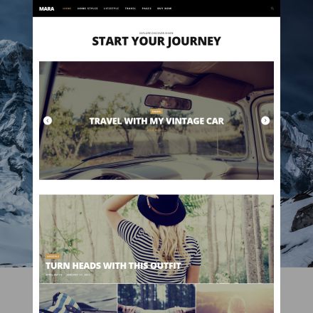 ThemeForest Mara