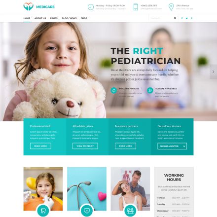 ThemeForest Medicare