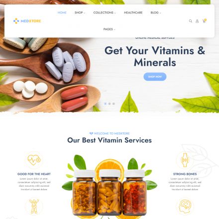 ThemeForest MedXtore