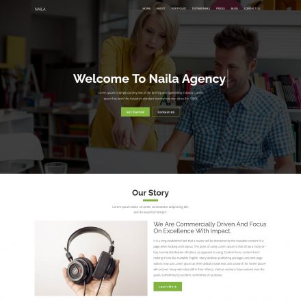 ThemeForest Naila