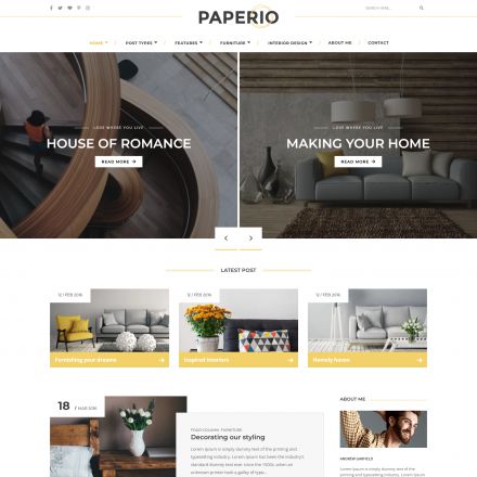 ThemeForest Paperio