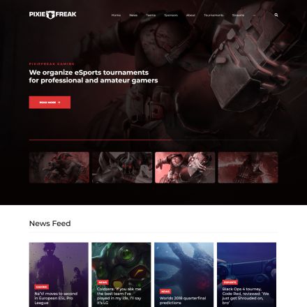 ThemeForest PixieFreak