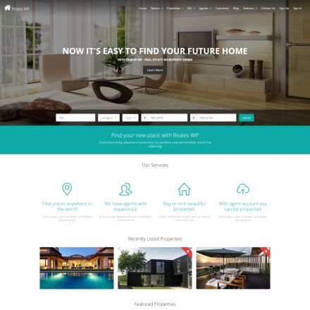 ThemeForest Reales WP