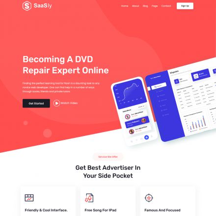 ThemeForest SaaSly