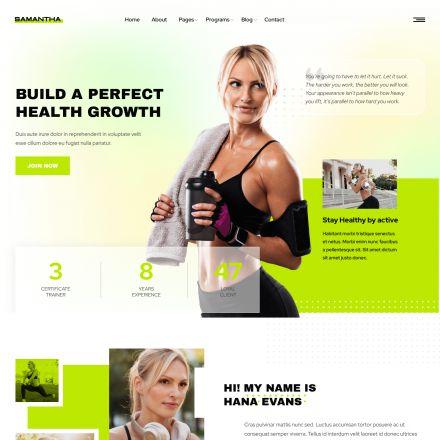 ThemeForest Samantha