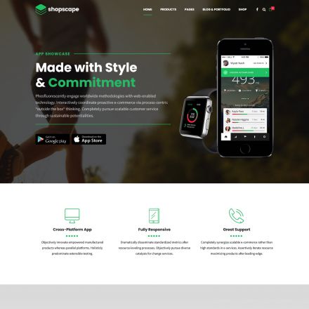 ThemeForest Shopscape