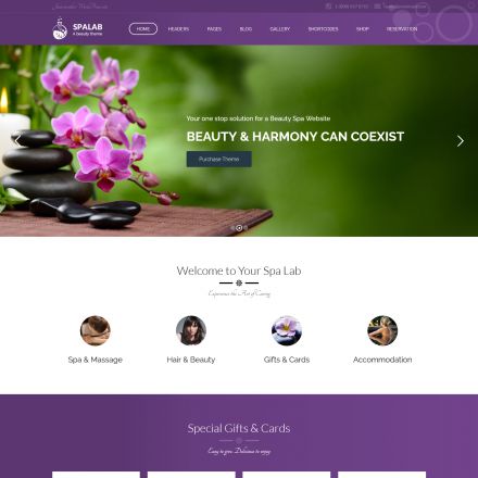 ThemeForest Spa Lab