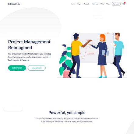 ThemeForest Stratus