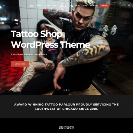 ThemeForest TattooPress