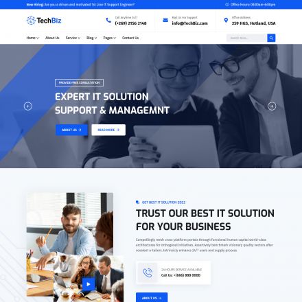 ThemeForest Techbiz