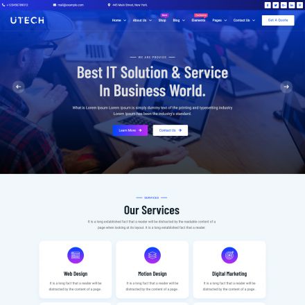 ThemeForest uTech