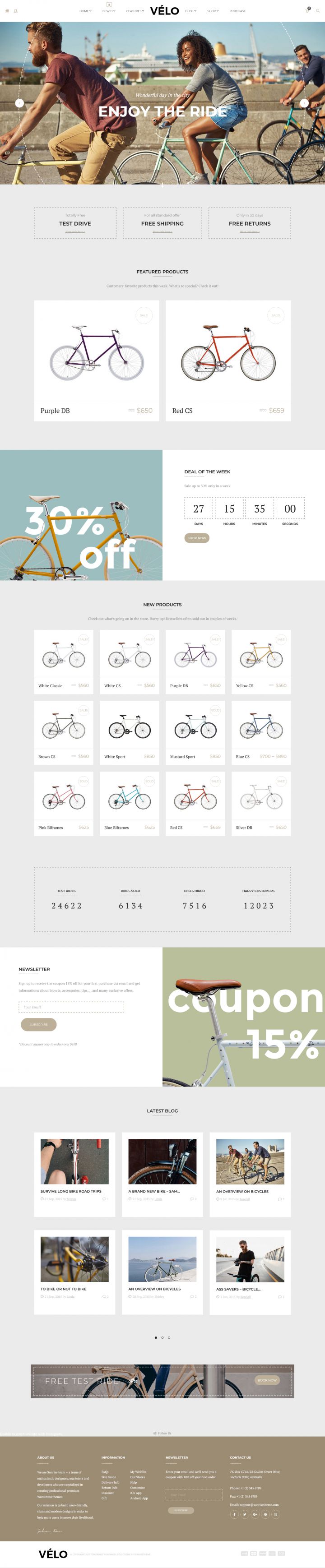 WordPress шаблон ThemeForest Velo