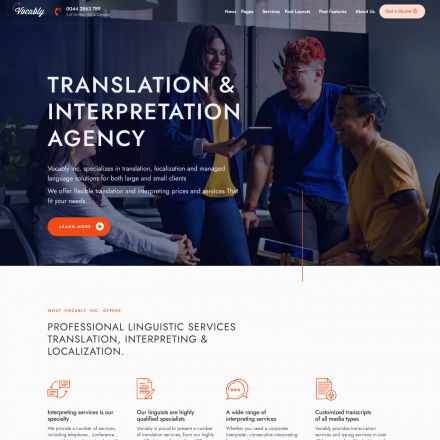 ThemeForest Vocably