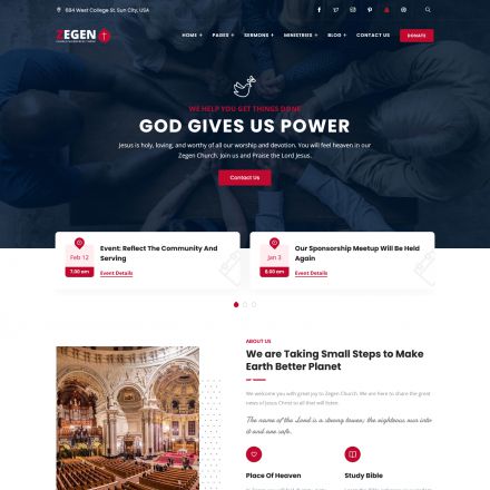 ThemeForest Zegen