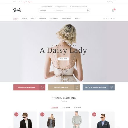 ThemeForest Zorka