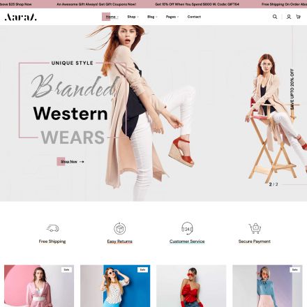 ThemeForest Aaraa