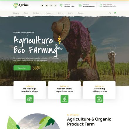 ThemeForest Agrios