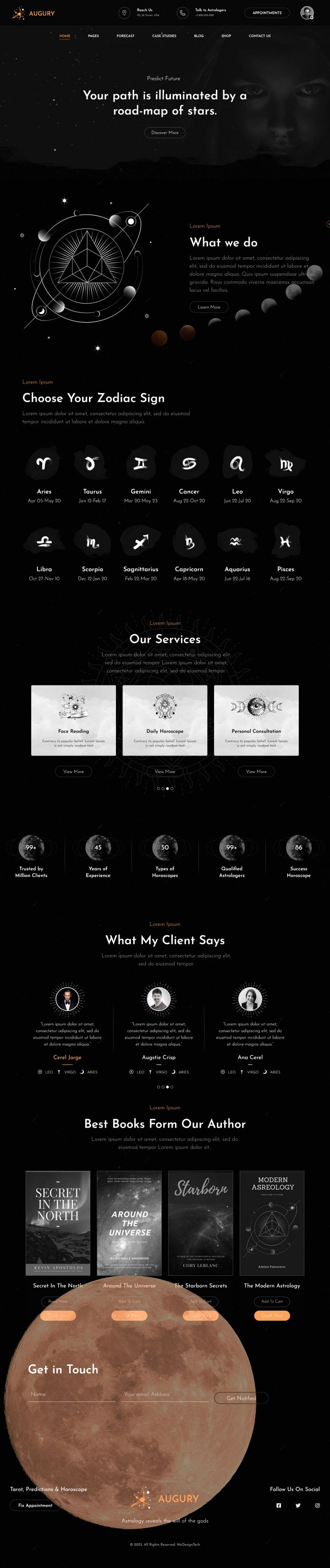 WordPress шаблон ThemeForest Augury