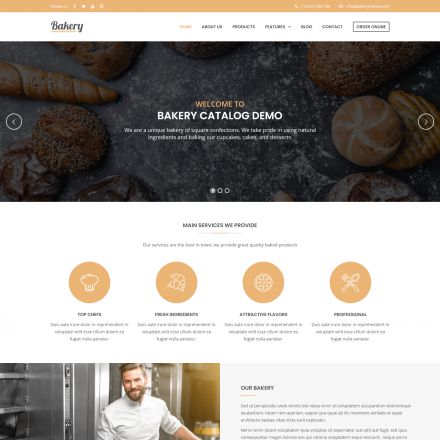 ThemeForest Bakery