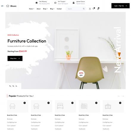 ThemeForest Bloxic