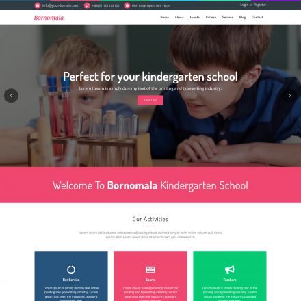 ThemeForest Bornomala