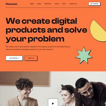 ThemeForest Calmer