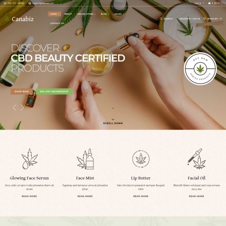 ThemeForest Canabiz