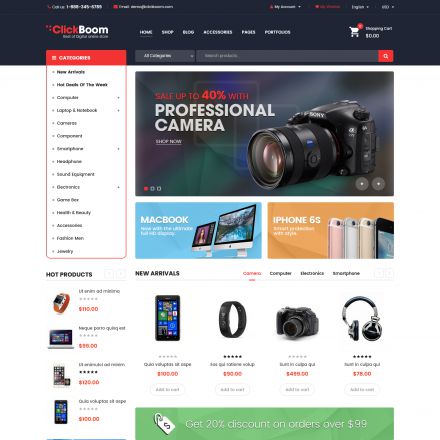 ThemeForest ClickBoom