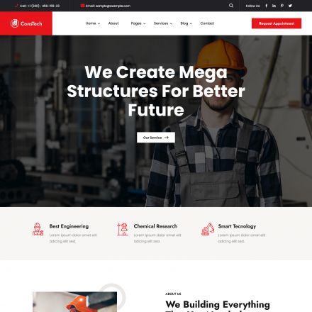 ThemeForest Constech