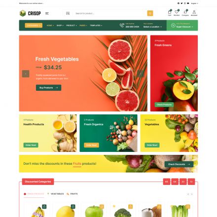 ThemeForest Crisop