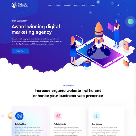 ThemeForest Digalu