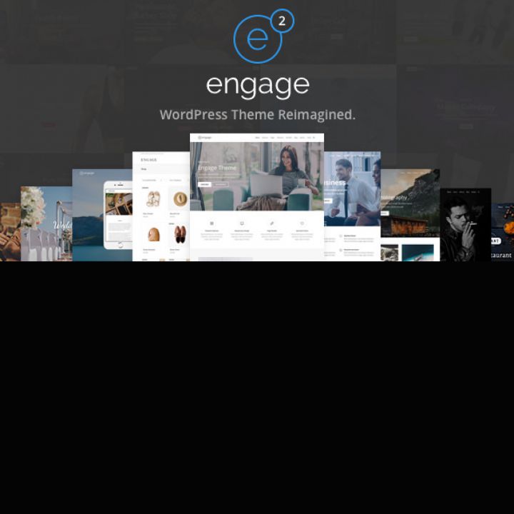 WordPress шаблон ThemeForest Engage