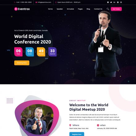 ThemeForest Eventrox