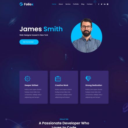 ThemeForest Foliox